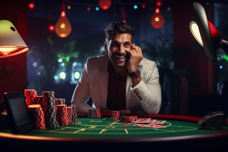 Studio kasino langsung jekpot dengan dealer profesional dan meja permainan Baccarat siaran video HD